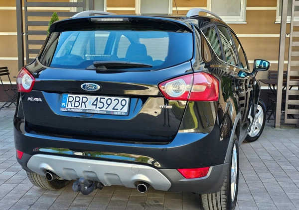 Ford Kuga cena 33900 przebieg: 177000, rok produkcji 2009 z Brzozów małe 781